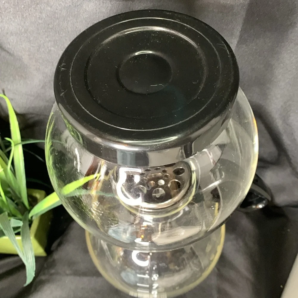 YAMA 8 cup glass vacuum brew stovetop siphon coffee maker made in Taiwan - Picture 5 of 9